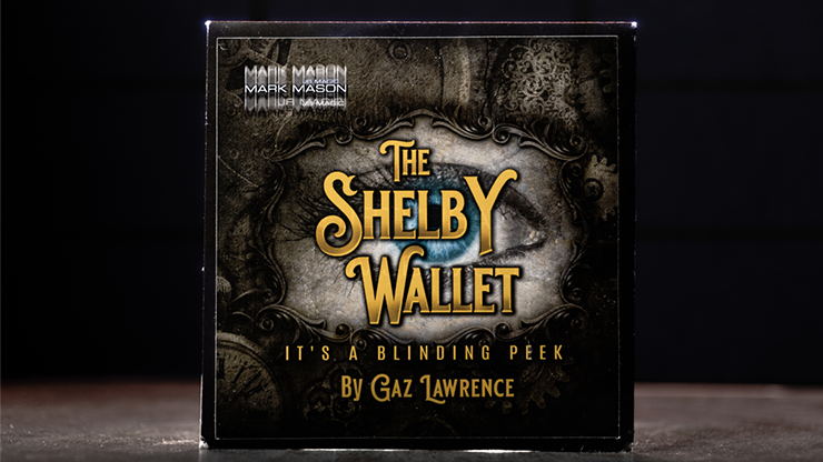 Shelby Wallet (Gimmicks and Online Instructions) by Gaz Lawrence and Mark Mason Trick