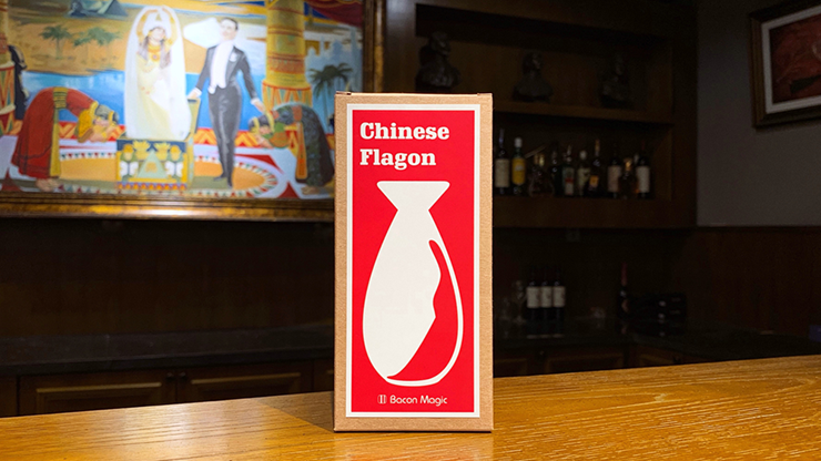 The Chinese Flagon LARGE (Gimmick and Online Instructions) by Bacon Magic Trick