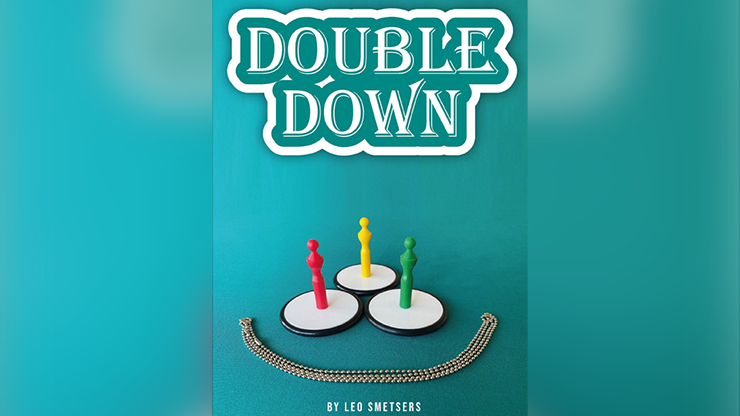 Double Down (Gimmicks and Online Instructions) by Leo Smetsers Trick