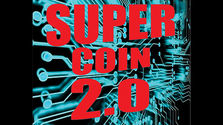 SUPER COIN 2.0 (Gimmicks and Online Instructions) by Mago Flash Trick