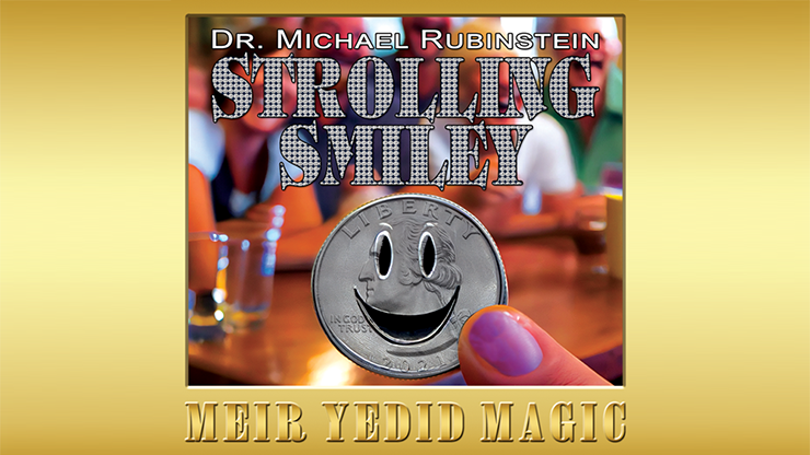 Strolling Smiley (Gimmicks and Online Instructions) by Dr. Michael Rubinstein Trick