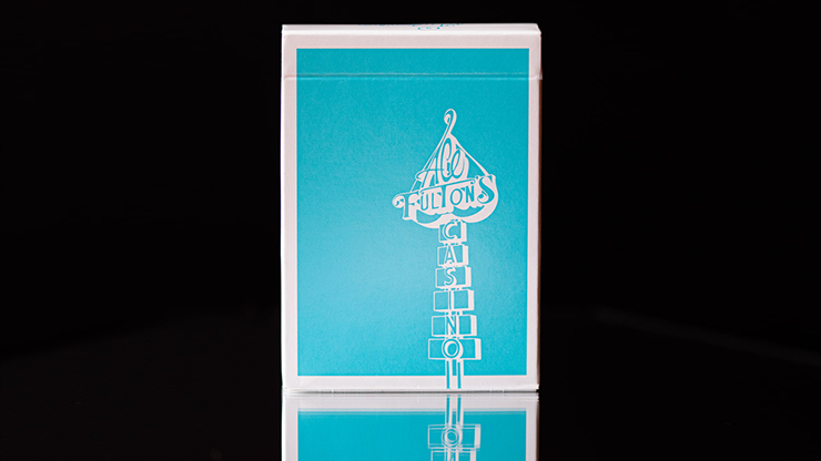 Ace Fultons Casino: Miami Vice Blue Playing Cards