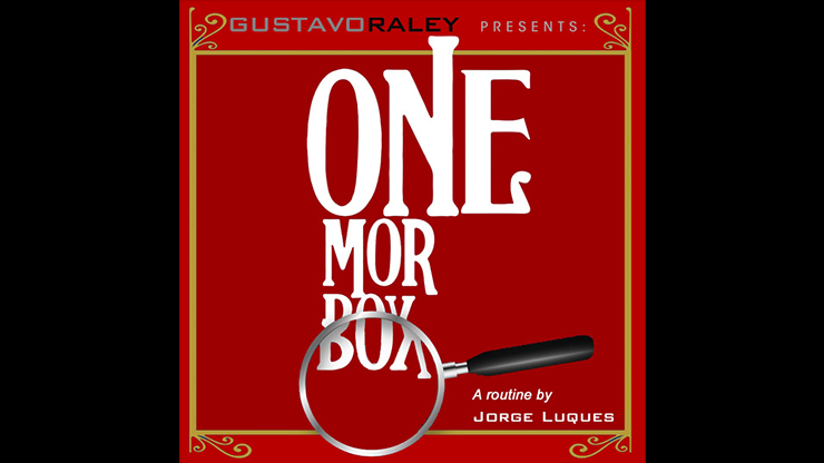 ONE MORE BOX RED (Gimmicks and Online Instructions) by Gustavo Raley Trick