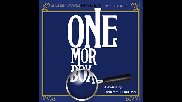 ONE MORE BOX BLUE (Gimmicks and Online Instructions) by Gustavo Raley Trick