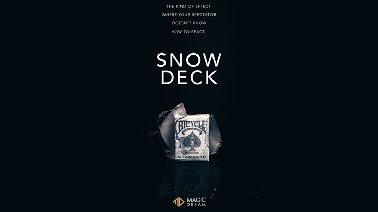 SNOW DECK By Yoan TANUJI & Magic Dream (Gimmicks and Online Instructions) Trick