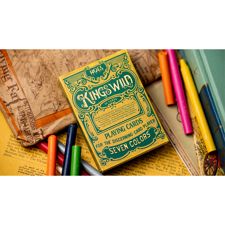 Crayon Playing Cards by Kings Wild Project