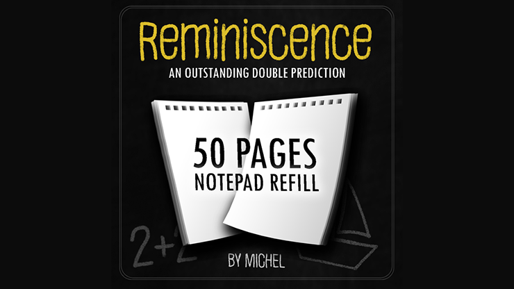 Refill for Reminiscence (50 pages) by Michel Trick