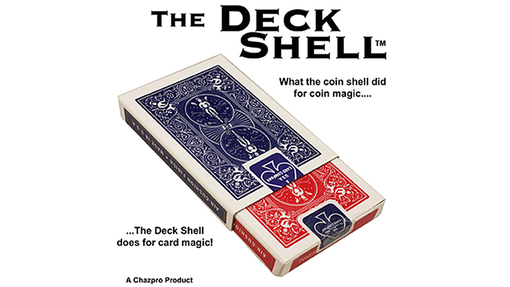 Deck Shell 2.0 Set (Red Bicycle) by Chazpro Magic Trick