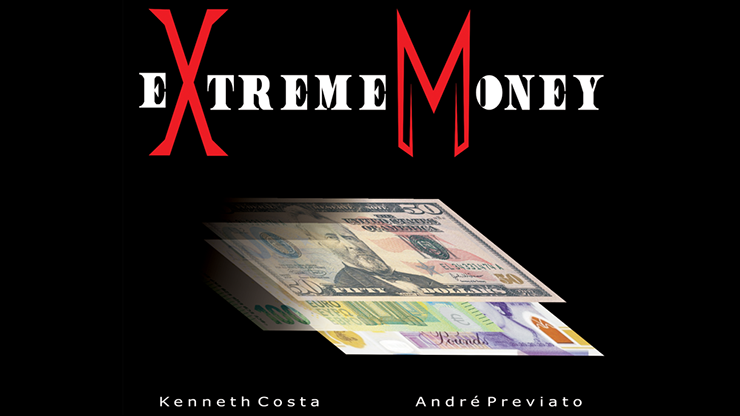 EXTREME MONEY USD (Gimmicks and Online Instructions) by Kenneth Costa and Andre Previato Trick