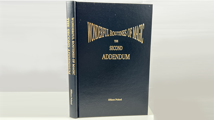 Wonderful Routines of Magic 2nd ADDENDUM by Ellison Poland Book