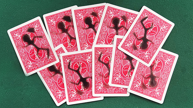 Stickman Bob SMOKED CARDS (Pack of 10) Trick