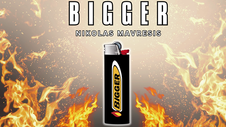 Bigger (Gimmicks and Online Instructions) by Nikolas Mavresis Trick