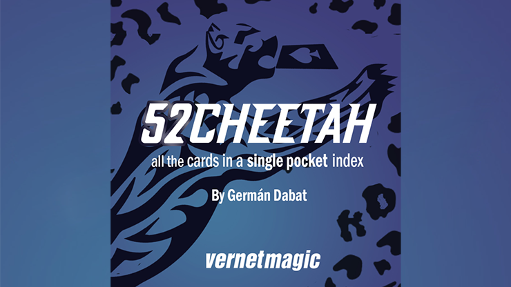 52 Cheetah (Gimmicks and Online Instructions) by Berman Dabat and Michel Trick
