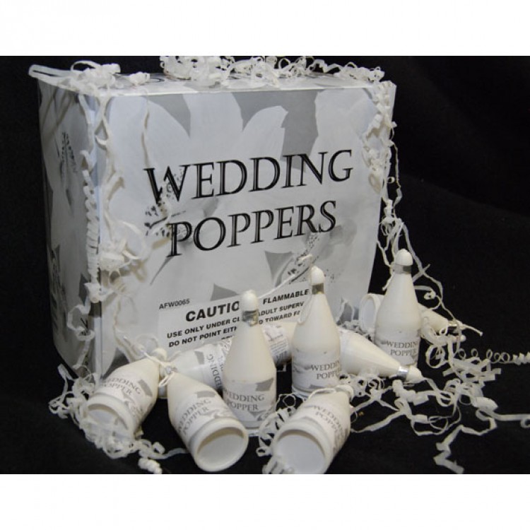 Wedding Poppers