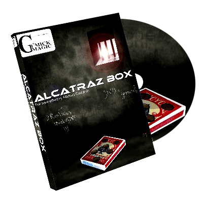Alcatraz Box (RED Gimmick and Online Instructions) by Mickael Chatelain Trick