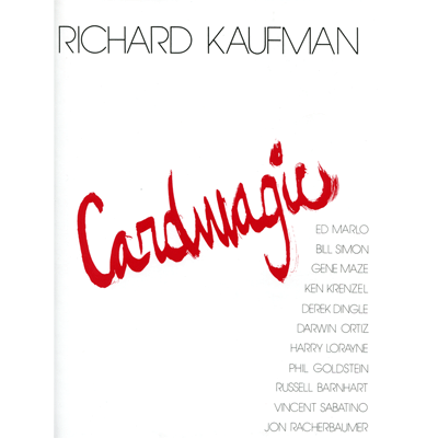 Card Magic by Richard Kaufman Book