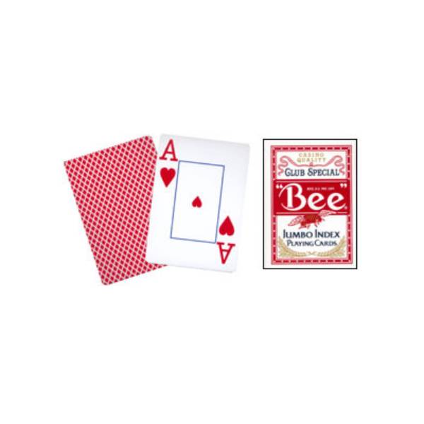 Cards Bee Poker Jumbo Index (Red)