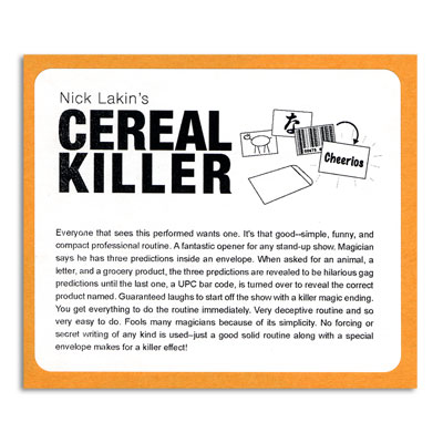 Nick Lakins Cereal Killer Trick