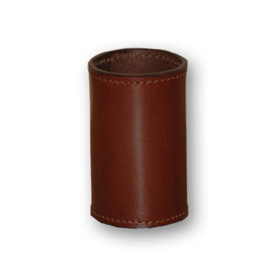 Leather Coin Cylinder (Brown Half Dollar Size) Trick