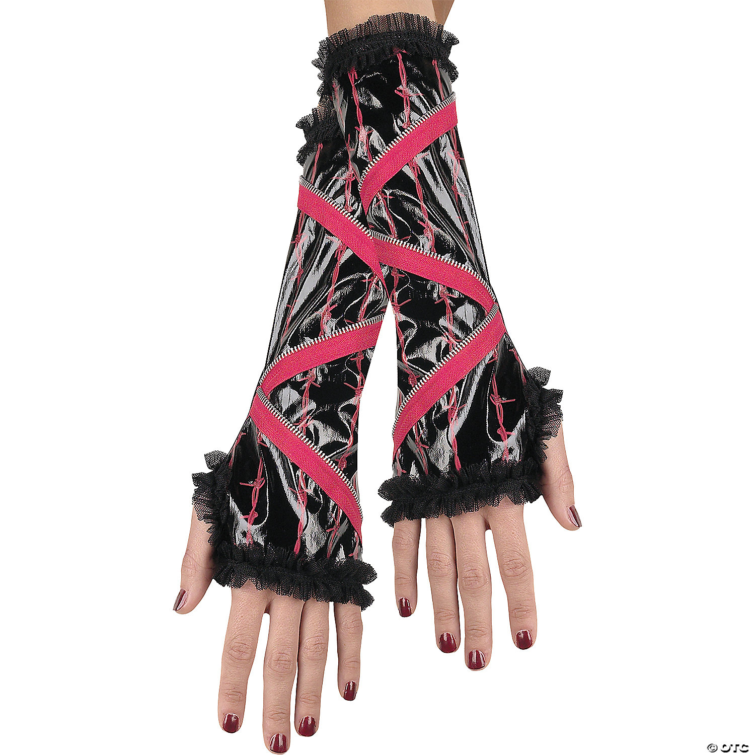 Zipper Gloves by Disguise