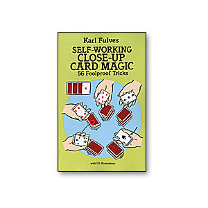 Self Working Close Up Card Magic by Karl Fulves Book