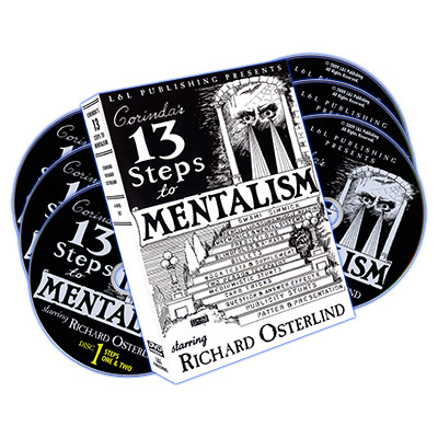 13 Steps To Mentalism (6 DVDs) by Richard Osterlind DVD