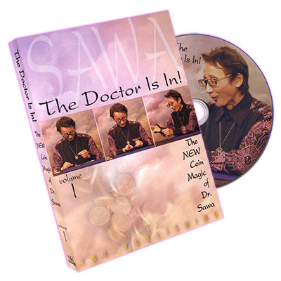 The Doctor Is In The New Coin Magic of Dr. Sawa Vol 1 DVD