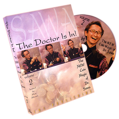 The Doctor Is In The New Coin Magic of Dr. Sawa Vol 2 DVD