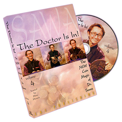 The Doctor Is In The New Coin Magic of Dr. Sawa Vol 4 DVD