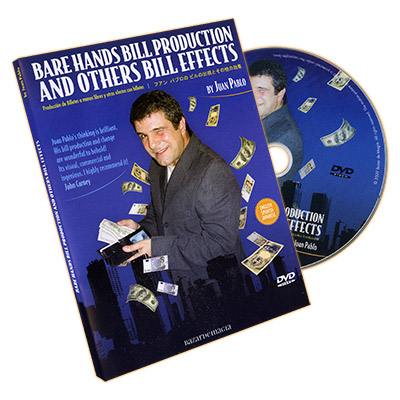 Bare Hands Bill Production and Other Bill Effects (incl. Gimmicks) by Juan Pablo DVD