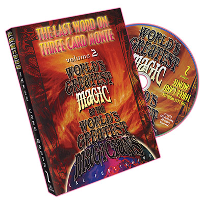 Worlds Greatest Magic: The Last Word on Three Card Monte Vol. 2 by L&L Publishing DVD