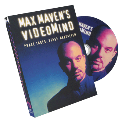 Max Maven Video Mind Phase 3: Stage Mentalism DVD