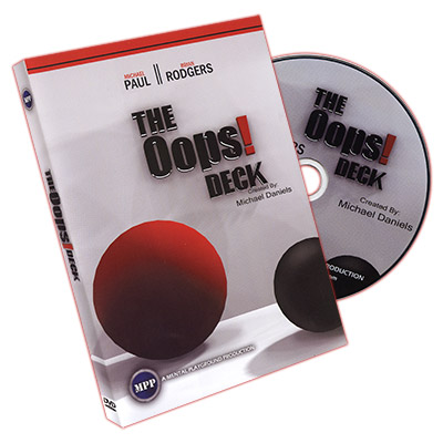 Oops Deck (Deck and DVD) by Michael Daniels DVD