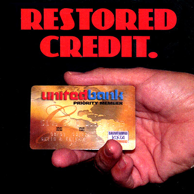 Restored Credit (DVD and Gimmick) by David Regal DVD