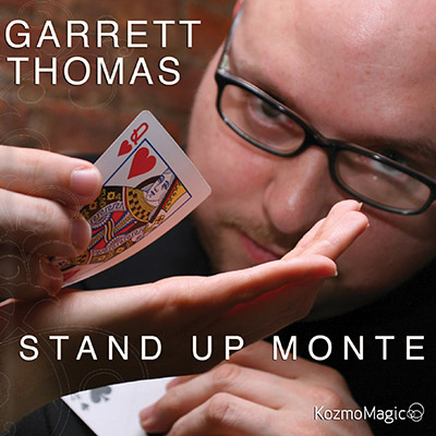 Stand Up Monte (Gimmicks and Online Instructions) by Garrett Thomas and Kozmomagic Trick