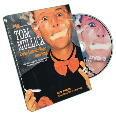 Expert Cigarette Magic Made Easy Vol.3 by Tom Mullica DVD