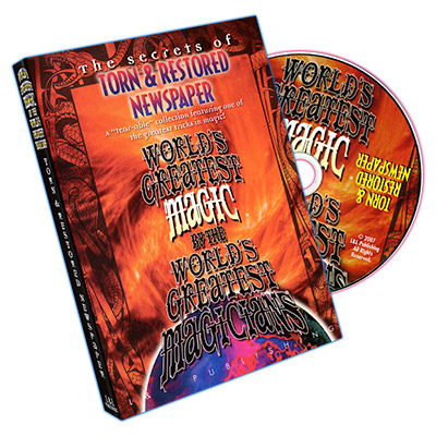 Worlds Greatest Magic: Torn And Restored Newspaper DVD