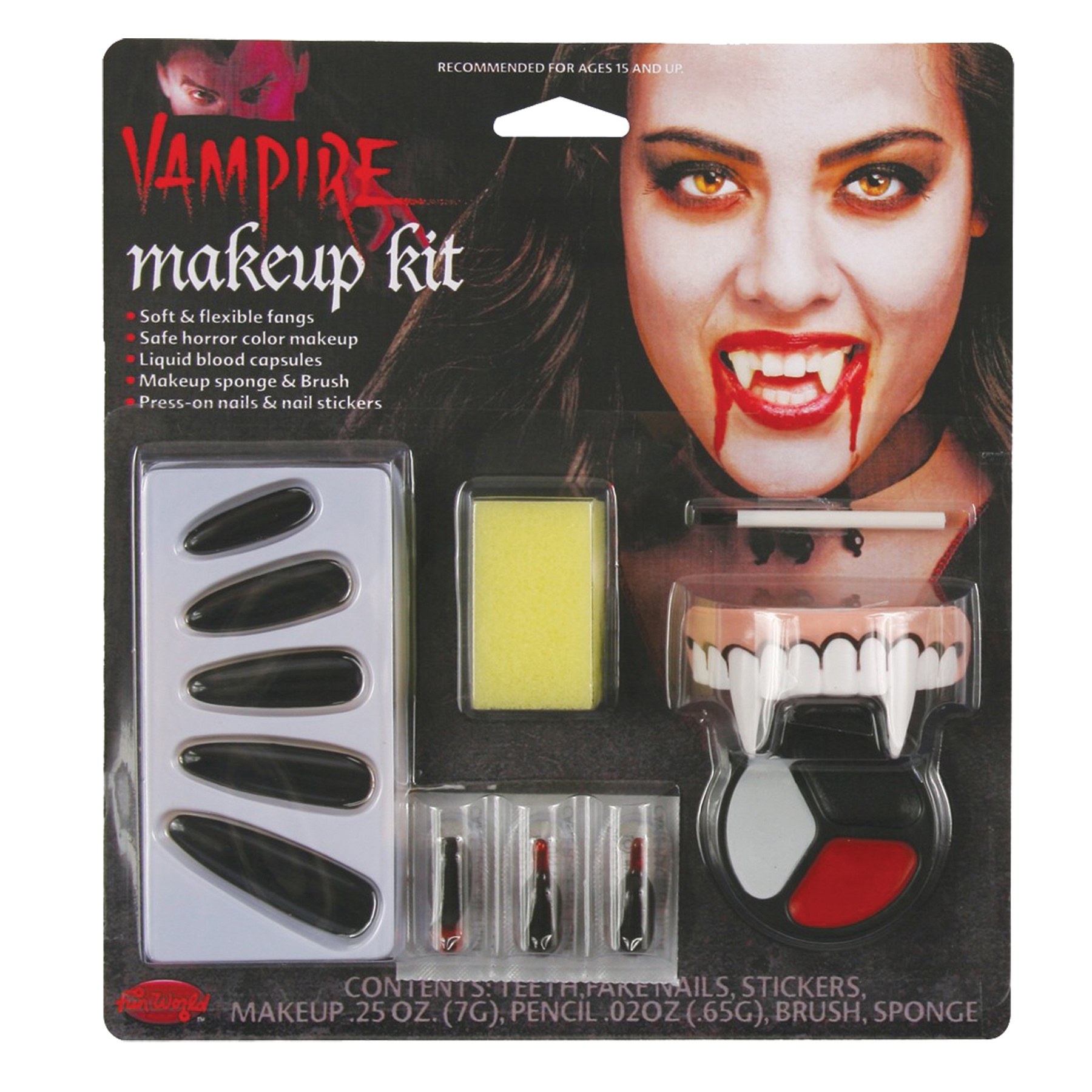 Living Nightmare. Vampiress Kit by Fun World