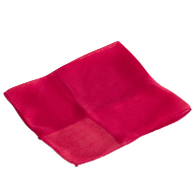 Silk 9 inch (Red) Magic by Gosh Trick