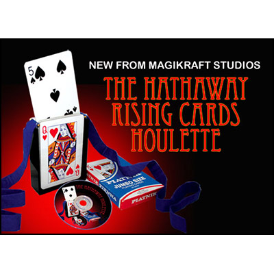 Hathaway Rising Cards Houlette (With DVD) by Martin Lewis Trick