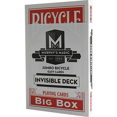 Jumbo Invisible Deck Bicycle (Red) Trick