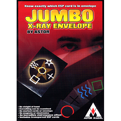 Jumbo X Ray Envelope by Astor Magic Trick