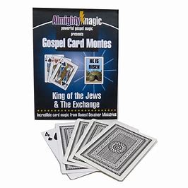 Almighty Magic Gospel Card Montes Two Tricks in One! by Trickmaster