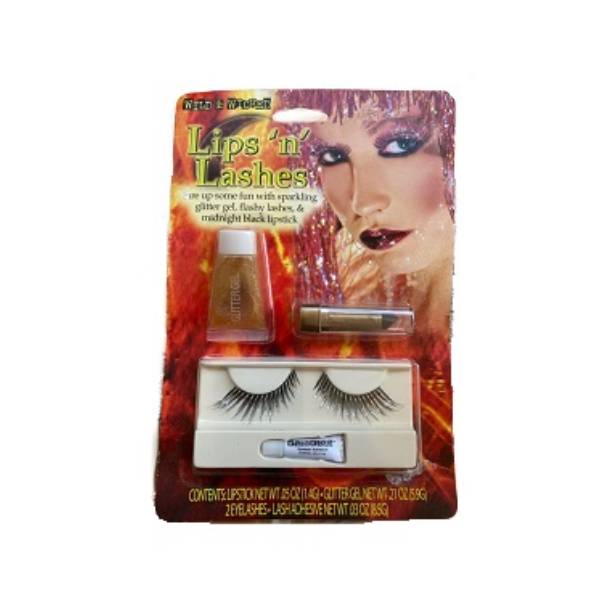 Lips and Lashes by Wild and Wicked Make Up Kit by Fun World