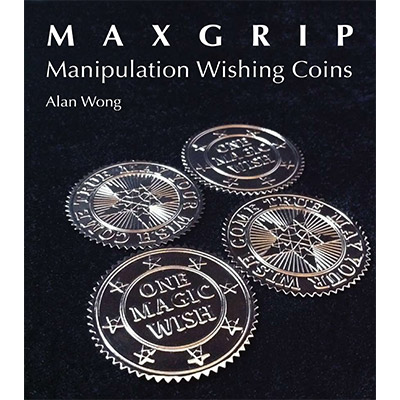 Max Grip Manipulation Wishing Coins (SILVER) by Alan Wong Tricks