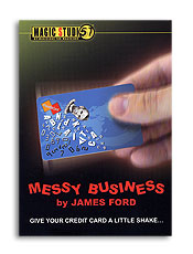 Messy Business Credit Card trick James Ford & Magic Studio