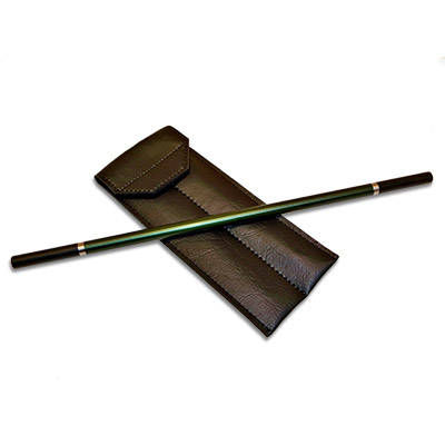 Metal Wand (Green) by Joe Porper Trick