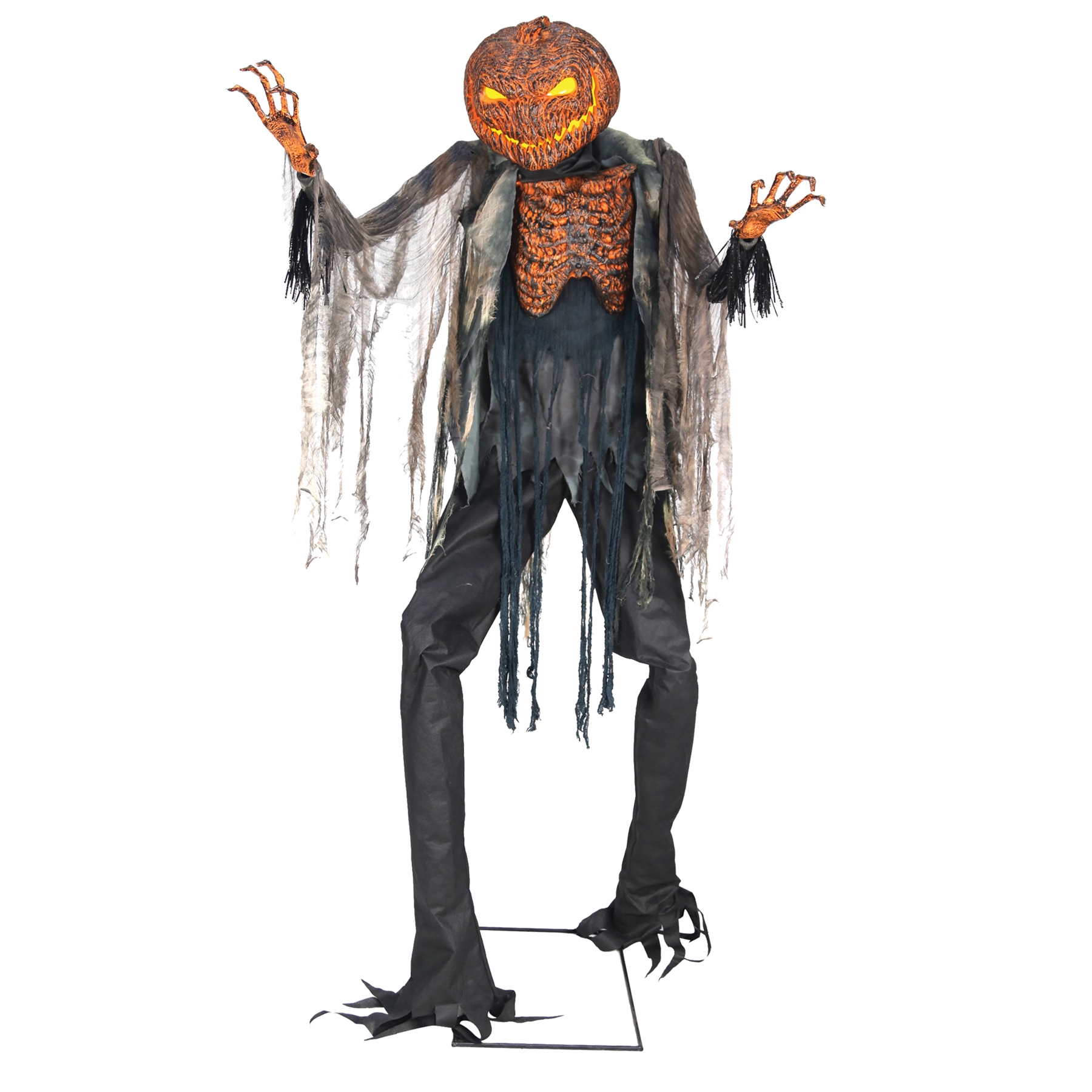 Scorched Scarecrow Animated Halloween Prop