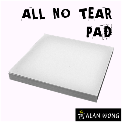 No Tear Pad (Small 3.5 X 3.5 All No Tear) by Alan Wong Trick