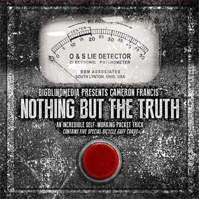 BIGBLINDMEDIA Presents Nothing but the Truth (Download and Gimmicks) by Cameron Francis DVD